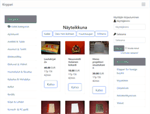 Tablet Screenshot of kirppari.finsite.net